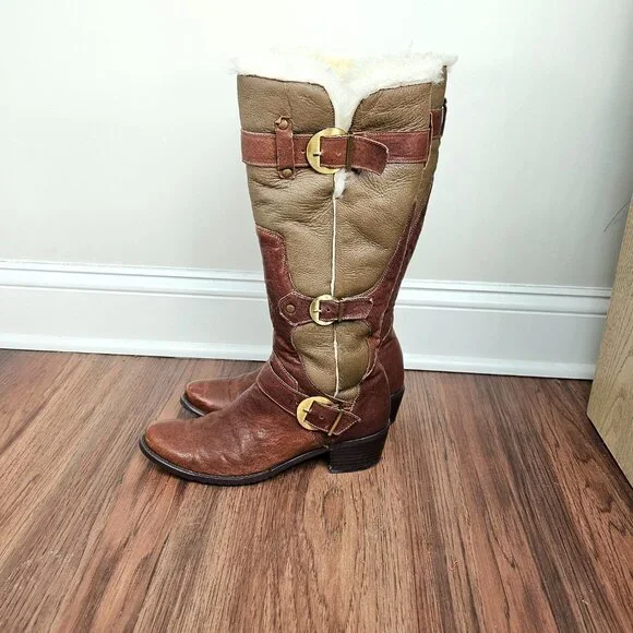 Charles David Size 10B Premium Leather Boots - Picture 5 of 10